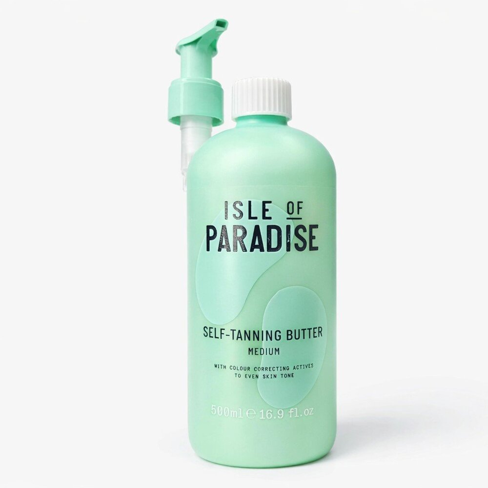 Isle of Paradise Self-Tanning Butter Medium 16.9 oz / 500ml- New, no box